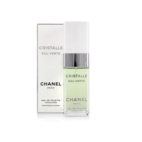 chanel bottle crystalframe|Chanel cristalle green cypress.